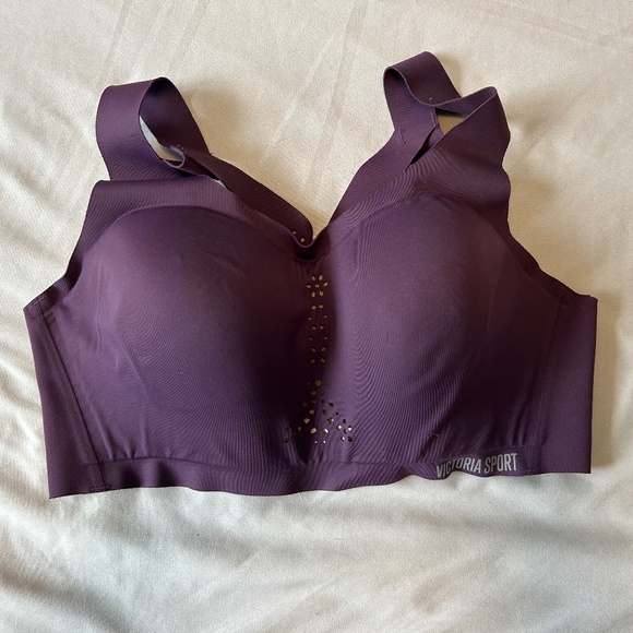 VICTORIA SPORT | Angel Max Wireless Sports Bra | Burgundy - Picture 1 of 4
